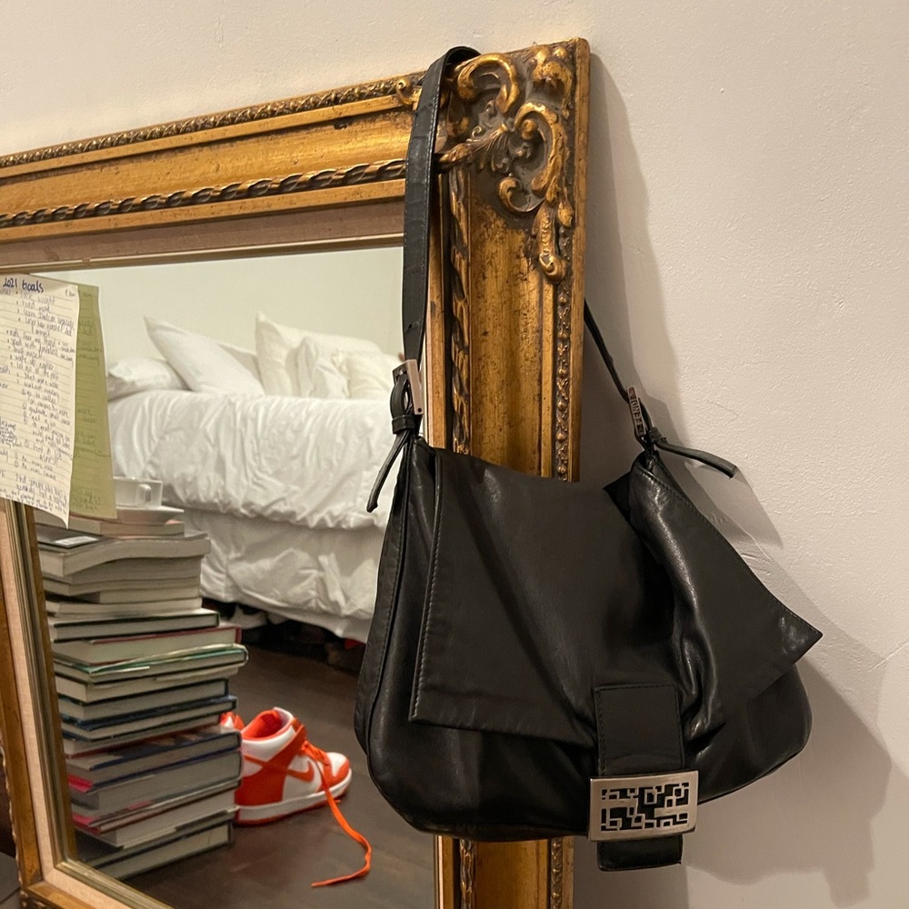 Fendi leather handbag